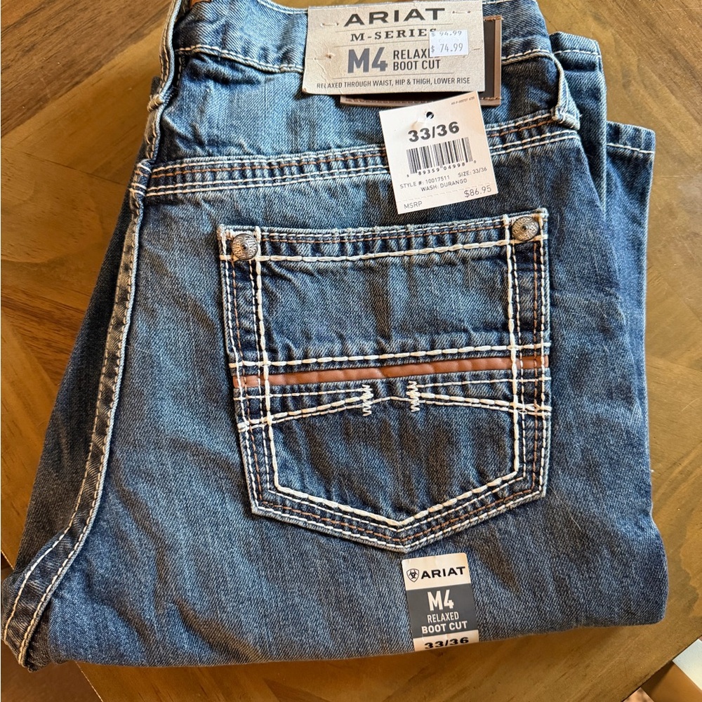 Ariat Men's Classic Blue Bootcut Jeans